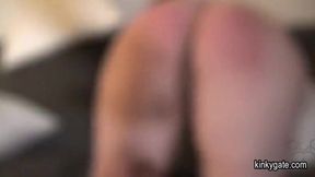 stepdaughter ass plugged and belted
