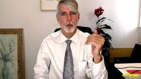 ManPuppy: Psychiatrist Richard Lennox Teaches Virgin To Cum In Office Session