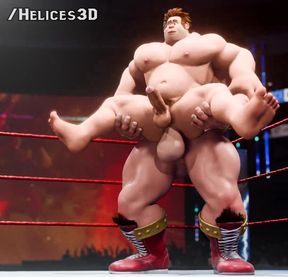 Ralph's not even breaking a sweat [Helices3D]