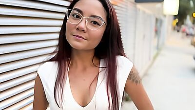 PutaLocura - Beautiful Colombian Allison Sweet swallows Torbe's cum in Pilladas