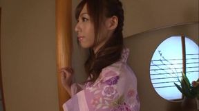 Aino Kishi Teen 18+ Undressed - Hard Fuck In Silk Kimono
