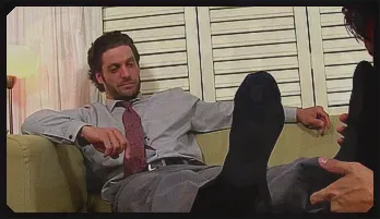 Intense Foot Worship Session: Hunky Guy Gets Toes Sucked