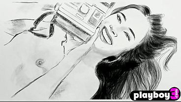 Sensual striptease with petite natural brunette MILF with beautiful booty