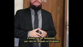 Morador sendo fodido pelo doutor Fran ap&oacute_s n&atilde_o ter pagado a renda