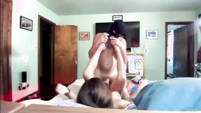 ”Horny tgirl rimm butt suck meat & riding like a cowgirl very bitchy”