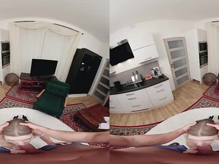 Daughter's Superlatively good Ally Maya Sinn Seduces U in VR - Taboo Screw