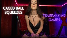 Trapped In Chastity Under Goddess Alektra's Teasing Mind Games