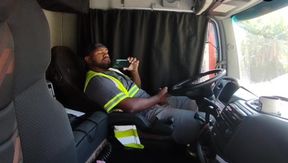Lunchtime, Alone Inside the Truck.