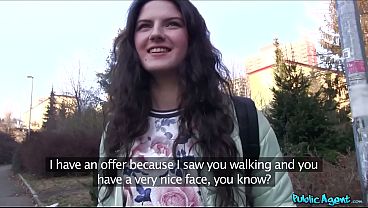 Cute Italian girl takes a big dick in doggystyle