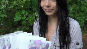 Beautiful Czech Teen Cheated her Boyfriend for Cash