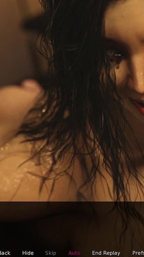 LISA #34b - Lisa Threesome in Hot Tub - Porn games, 3d Hentai, Adult games, 60 Fps - PaleGrass