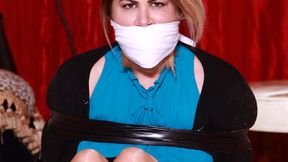 Pantyhose Clad Mandy DEMANDS to be Tightly Bound Up & Massively Gagged as a: Co-Operative Captive! *RE EDIT 2024* NEW PREVIEW