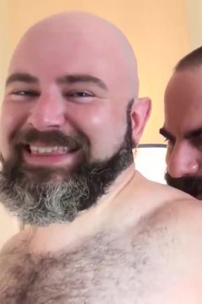 HAIRYANDRAW Hairy Michael Love and Steve Sommers bareback