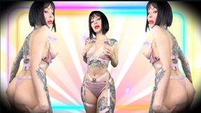 Worship my gorgeous bubble butt - ADDICTION, JOI, BODY WORSHIP , PAWG , GOTH , PINK, POV