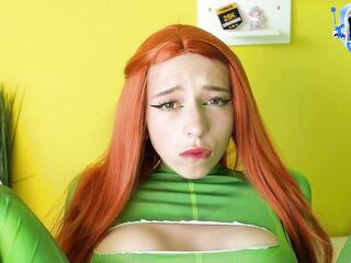 Red Head Girl From Totally Spies Ready To Milk Your Jock
