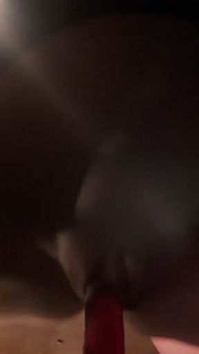 Pussy play time my fav dildo