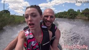 Petite stunner Shro0ms Q gets a sloppy head and her clenching petite box is