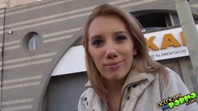 Fucking the Portuguese Girl with an Amazing Ass in the Taxi