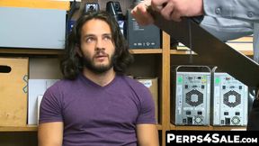 Perps4Sale.com - Slutty horny cop seduces attractive long haired criminal