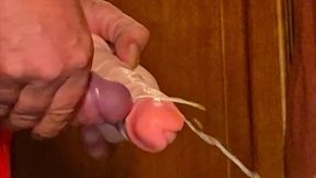 My Ass Hard Fucked with My Dildo, and My Cum to Finish