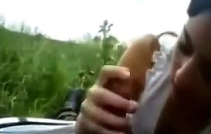 Mexican teen gives bj outdoors  doggystyle f57767b