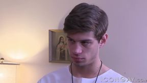 Hottie Michael Del Ray and I swap turns in sucking dicks before our anal sesh