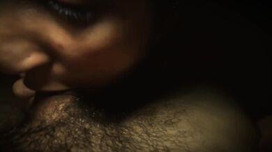 I woke up giving my husband a wet blowjob (try not to cum during this blowjob).