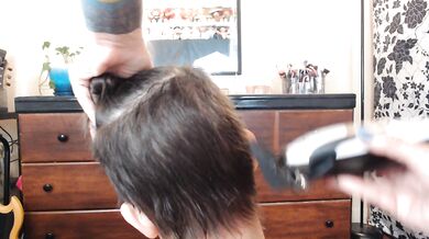 Shaving My Girlfriends Hair