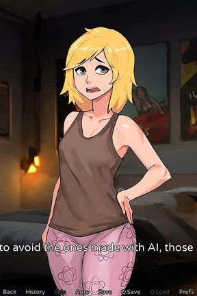 Hazelnut Latte: Tranny Is Sucking of Her Boss Under the Table While He Is on a Video Call - Episode 22