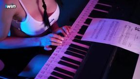 MILF Piano Teacher Gives Teen Anal Blowjob Lesson