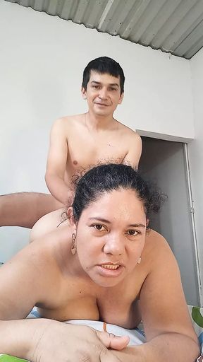 Girlfriend fucking hairpulling