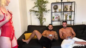 Stella Leroy Fucked in Threesome