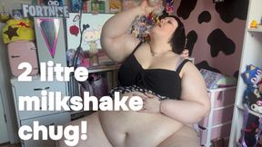 2 Litre Milkshake Chug!
