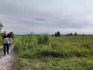 what a sexually excited bubble booty booty has a car breakdown, for the assist I had to bang her hard in public just now