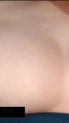 Emotional moment from &quot;Big natural tits babe loves creampie while using vibrator&quot;