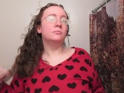 Hair Journal: Combing Long Curly Strawberry Blonde Hair - Week 15 (ASMR)