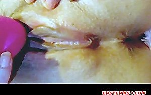 Japanese selfshot compilation - orgasm contractions