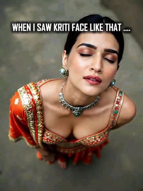 Indian actress reacts to no face guy's big cock