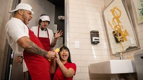 Aleksa Mink and Mike Ox Bring the Heat to the Big Brat Pizza Shop