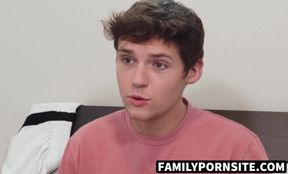 FamilyPornSite.com - Brian Bonds spanks my ass until he fucks me
