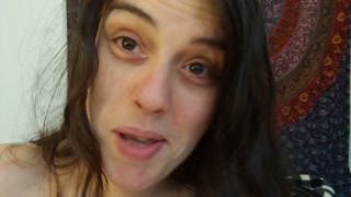 Camgirl Has a Dirty Pussy on Chaturbate She Cleans it Up Secret Goes on Live Show Good Girl