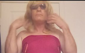 Crossdressing sissy gets fucked in the ass