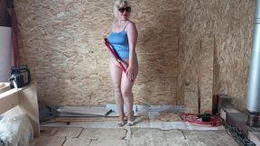 New Worker at a Construction Site