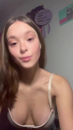 Hot amateur teen shows off her cute ass on OnlyFans