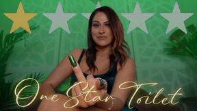“One Star Toilet” [TOILET]