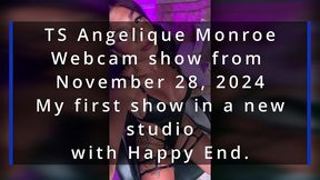 ts angelique monroe - webcam show from november 28, 2024