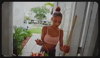 Teen Maid Servant Gets Naughty After Getting Paid $1000: Alysha Newman & Ebony Mystique