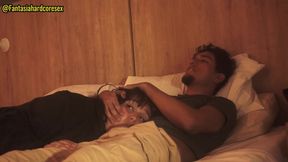 Slutty Latina Sister offers to masturbate with her big ass