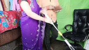 While mopping the young maid, Malik caught her and fucked her and her pussy squirted.