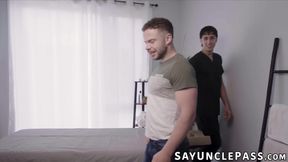 Best masseur Angel Elias soothes Marcus McNeill with a thick creampie